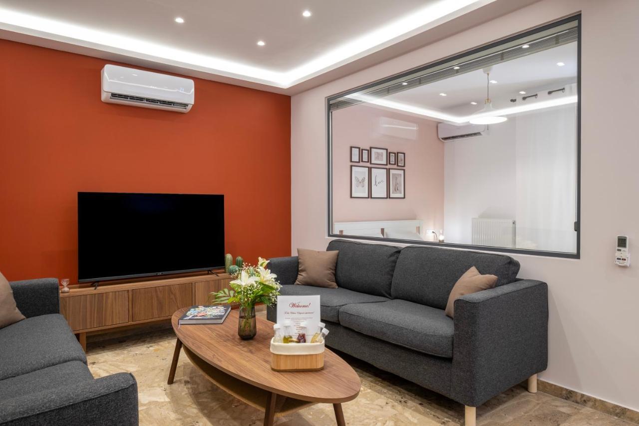 Urban Elegance, 3-Bedroom Flat In Heart Of Chania ハニア エクステリア 写真