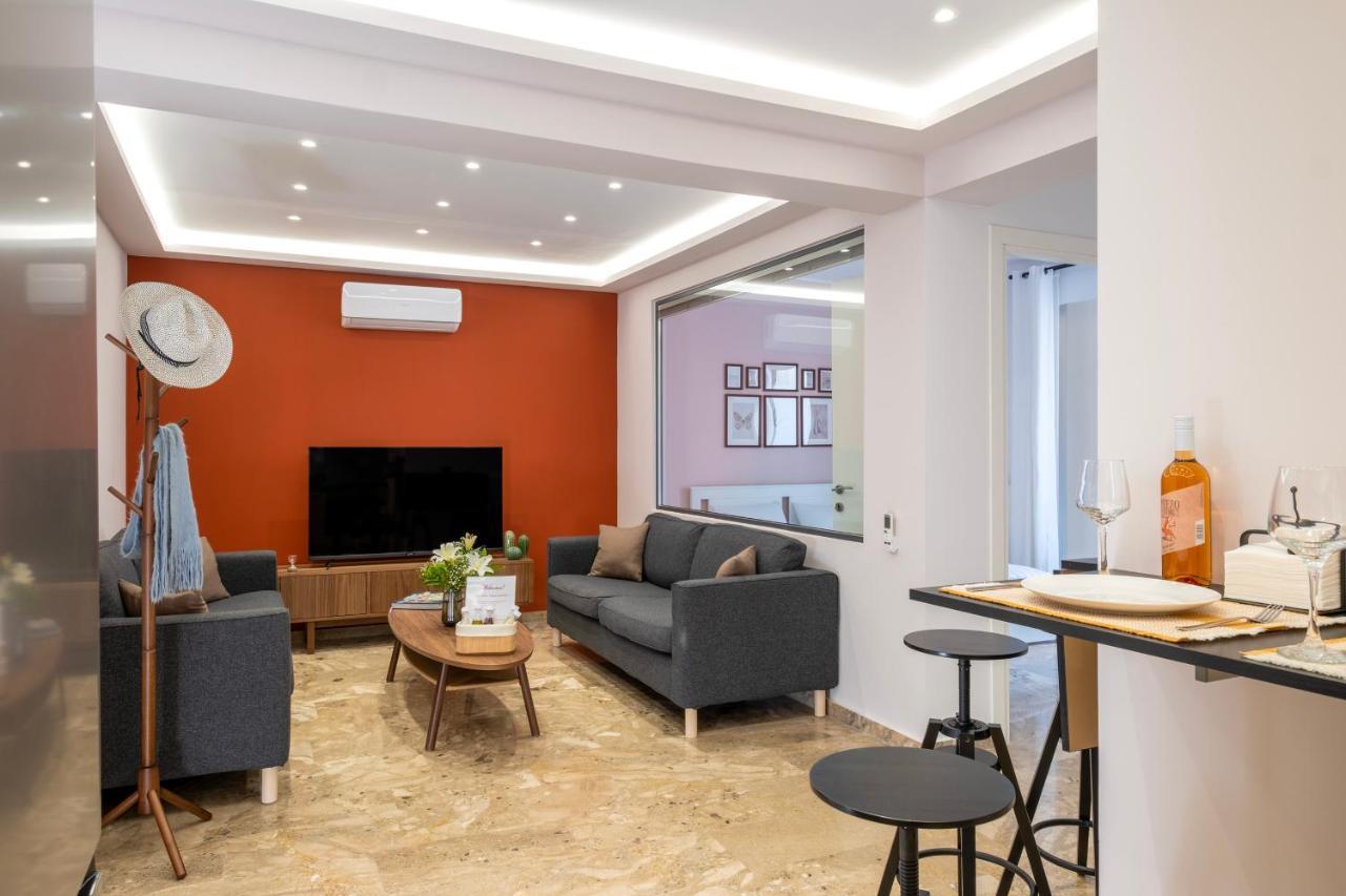 Urban Elegance, 3-Bedroom Flat In Heart Of Chania ハニア エクステリア 写真