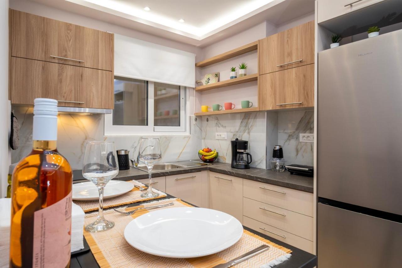 Urban Elegance, 3-Bedroom Flat In Heart Of Chania ハニア エクステリア 写真